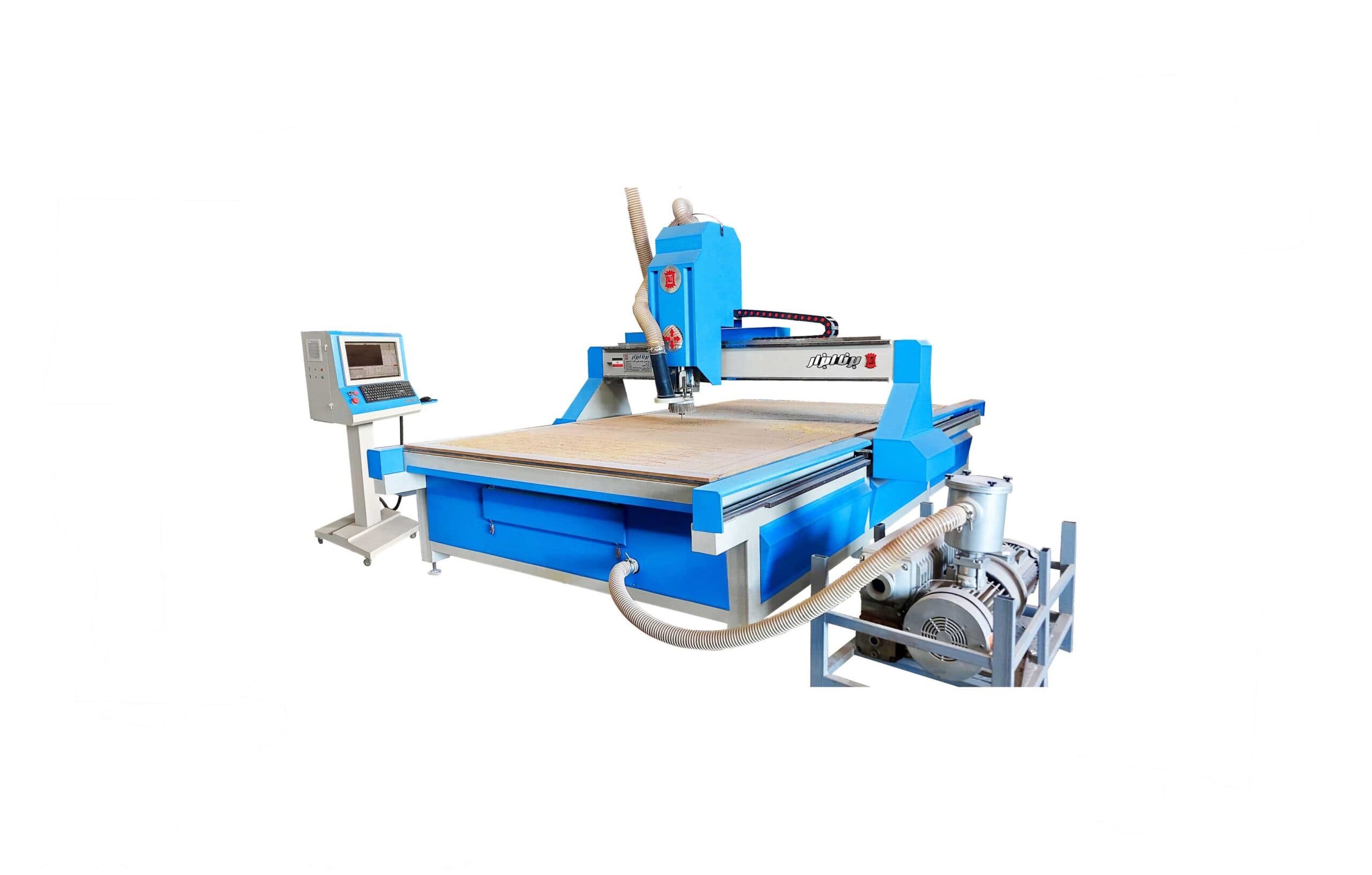 دستگاه CNC فرز چوب تولچنج کسری در کارگاه صنایع چوب