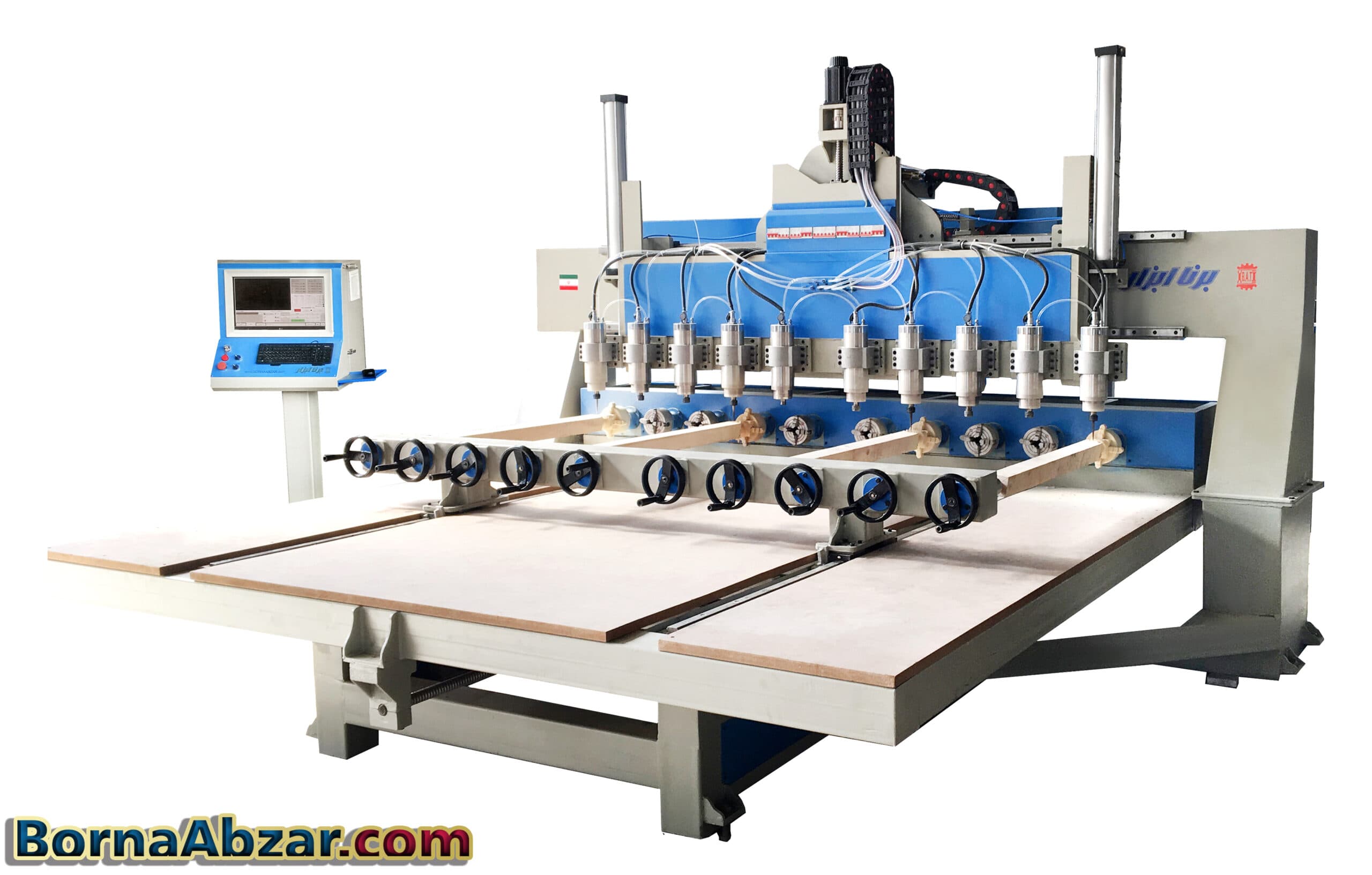 CNC فرز چوب تخت و روتاری نگار (6)