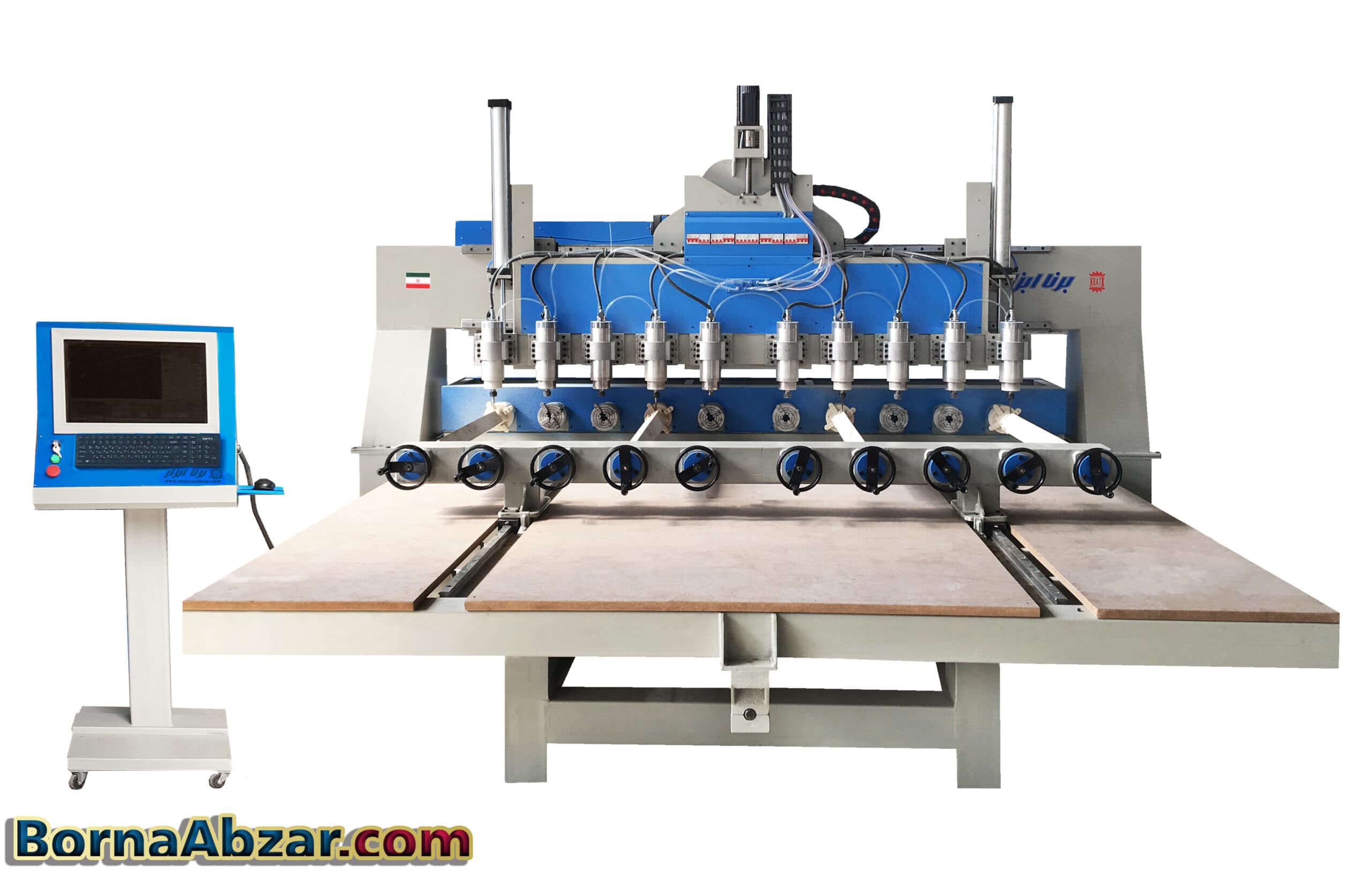 CNC فرز چوب تخت و روتاری نگار (7)